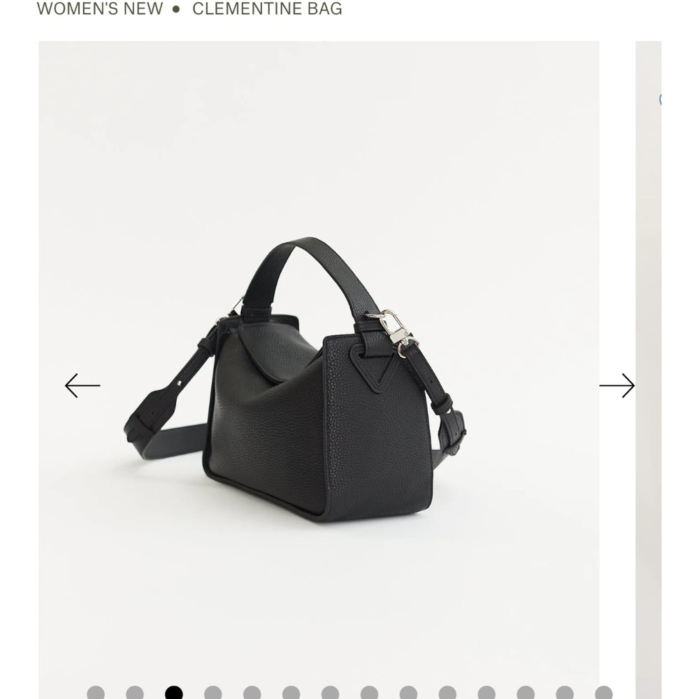 The Horse Black Crossbody Clementine